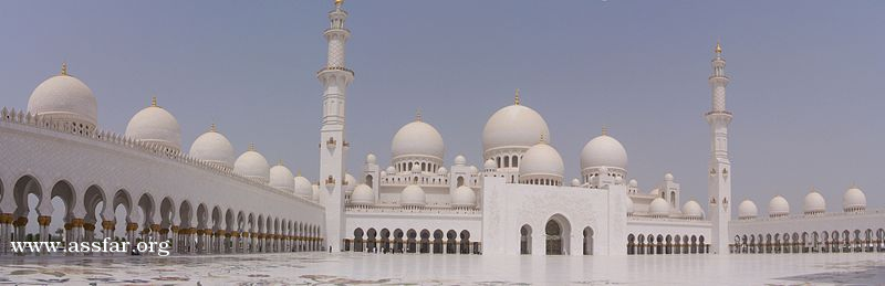 جامع الشيخ زايد وفضاءات من نور
