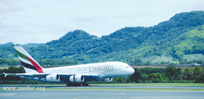 «الإماراتية» الى موريشيوس بطائرة «A380»