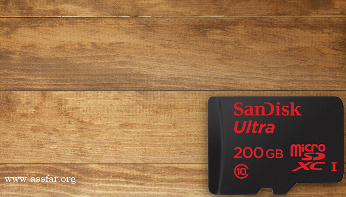 سانديسك تكشف عن بطاقة الذاكرة microSD