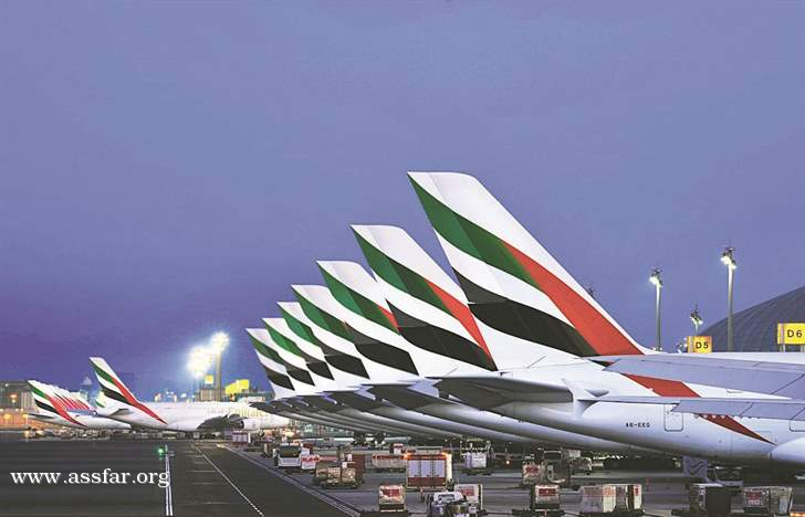 الإماراتية إلى 150 محطة عالمية في 2015