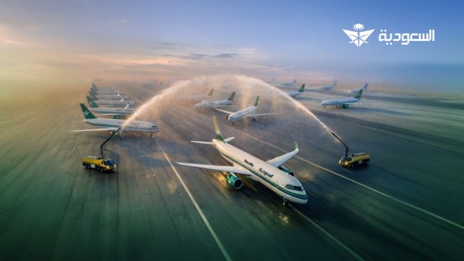الخطوط السعودية تطلق جدول رحلاتها الموسمية
