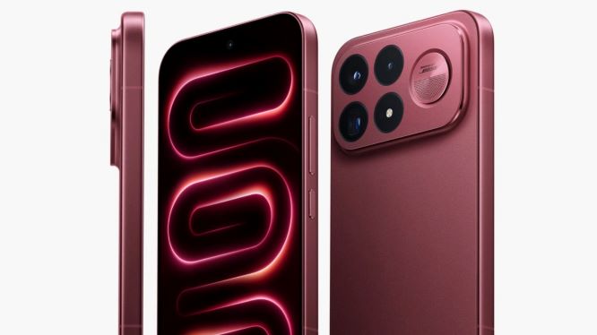 شاومي تكشف عن تصميم Redmi K100 Pro Max