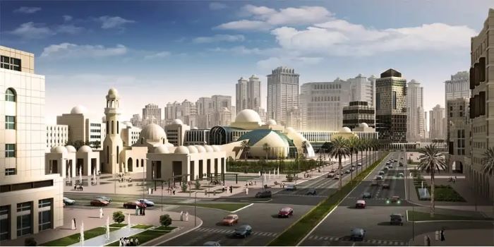 مدينة المعرفة تنشىْ ردهة طعام بملتقى المدينة المنورة